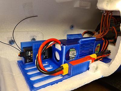 Avios C-130 Hercules battery & accessory tray