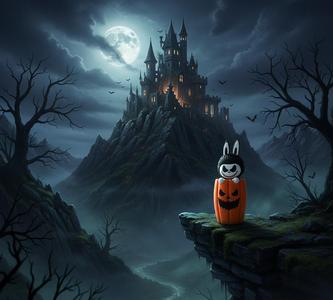 Labubu Halloween Milkshake Labubu Cup - Inspired by Jack from Jack's Strange World - 3MF Archive just 0,99