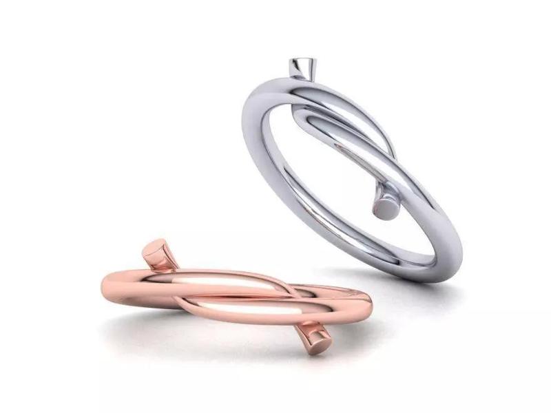 Classic Knot ring printable 3d model