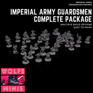 Imperial Army Guardsmen - Complete Package