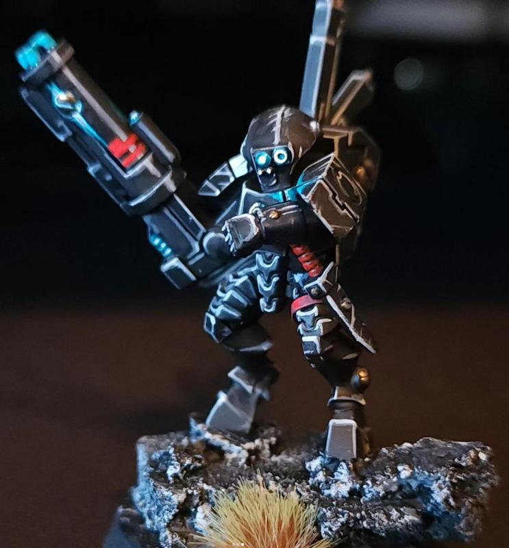 Space Communist Decommissioned XV15 Stealth Suit Squad Leader