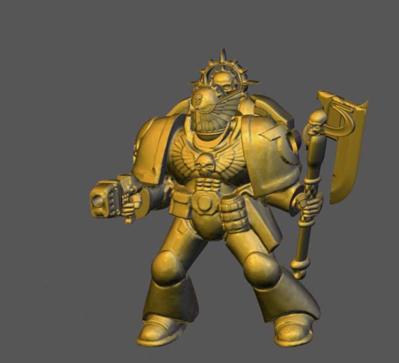 Retro Ultra marine Hero