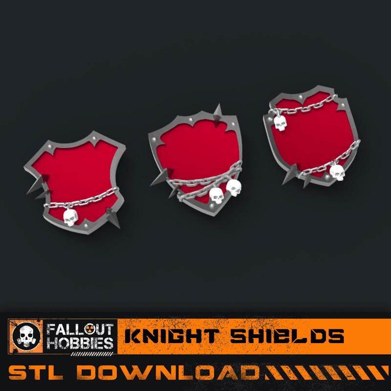 Chaotic Warmachine Shoulder Shields
