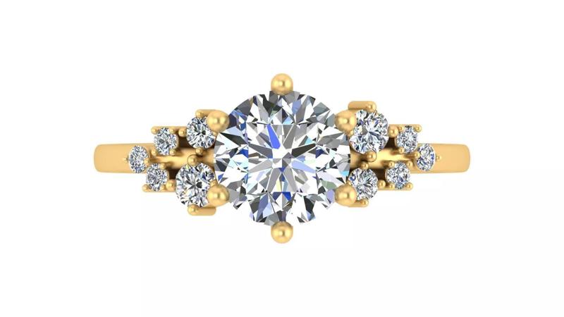 Classic Round-Cut Solitaire Engagement Ring