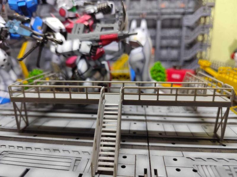 pedestrian bridge for Gundam diorama ver 9