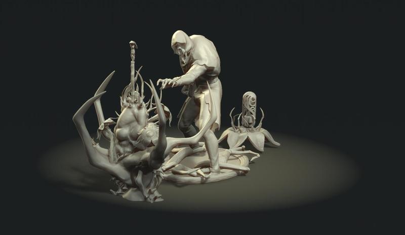 The Blight Story Starting Diorama From Dead By Daylight