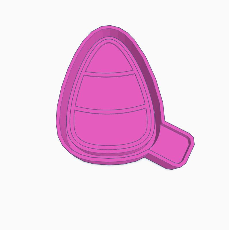 Candy Corn Mold Housing STL