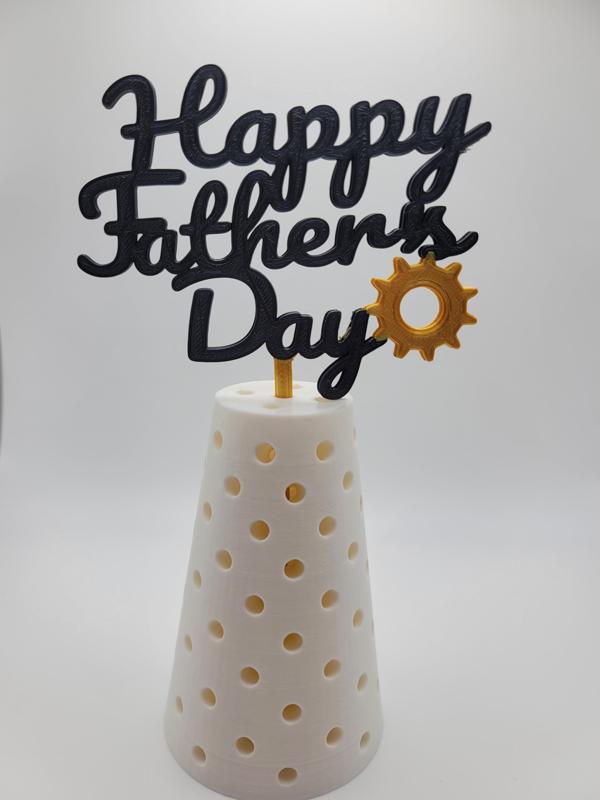 Happy Father's Day Cake Topper