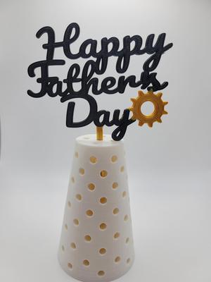 Happy Father's Day Cake Topper