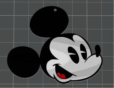 MICKEY KEYCHAIN