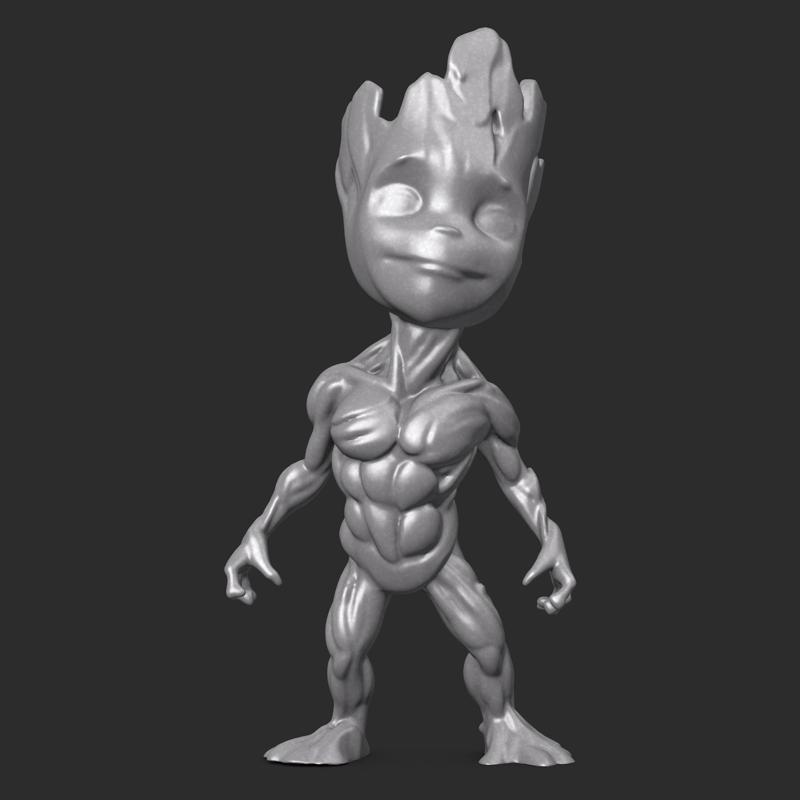 Rock Baby Groot