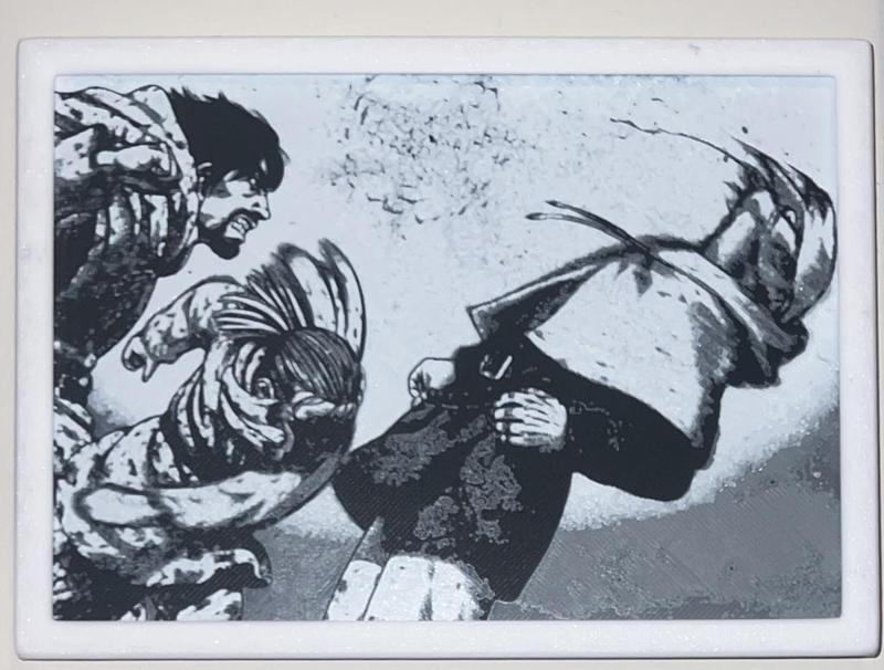 Thorfinn Punch Vinland Saga Manga Panel - made w/ HueForge