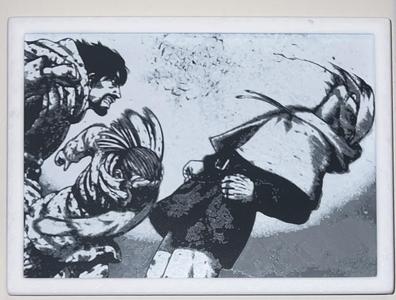 Thorfinn Punch Vinland Saga Manga Panel - made w/ HueForge