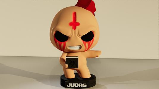 The Binding of Isaac: Judas - Four Souls Figure