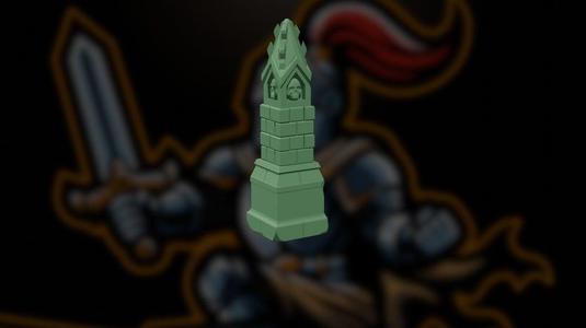 Gothic Buttress Scatter Terrain