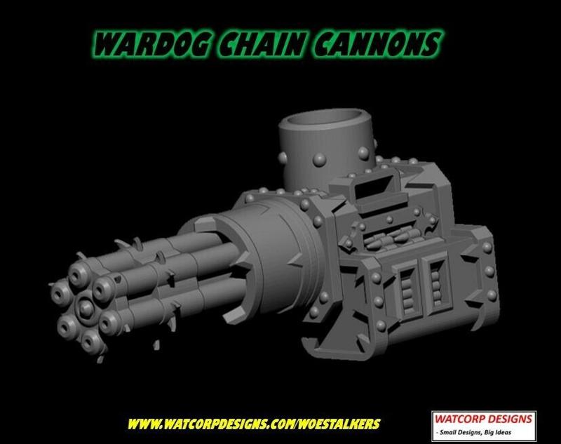 Chaos Armiger Chain Cannon