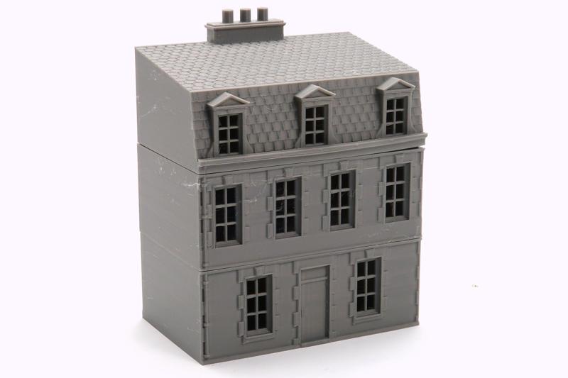 French Row House DS T8 Normandy Miniature Wargaming Terrain WW2