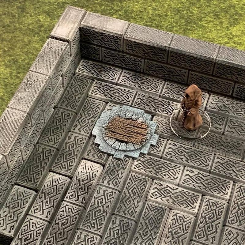 Sewer Entrance Marker (variant) (28mm/32mm scale)