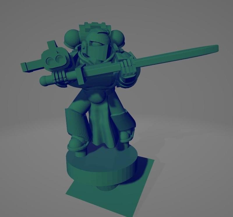 Monochrome Squire Champion