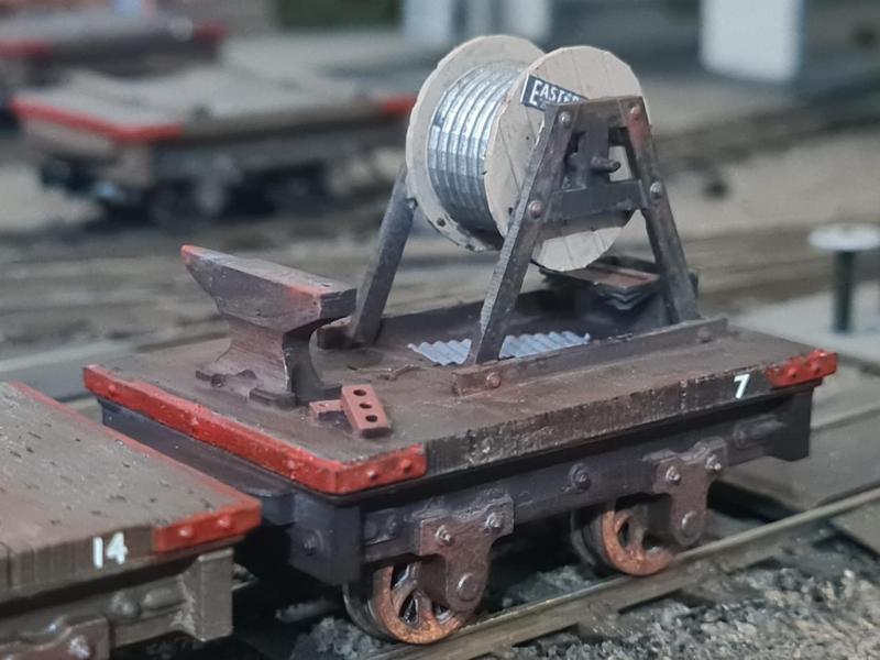 Narrow Gauge 0-16.5 On30 Oe 7mm scale engineers wagon