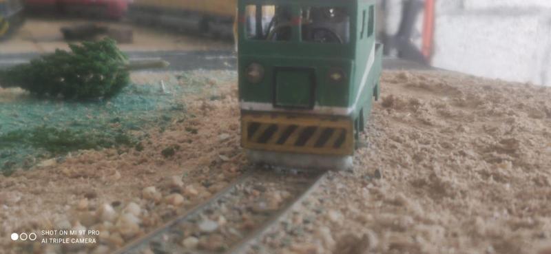 rail cleaning trolley