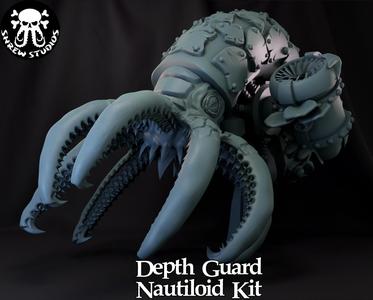 Tide Haunters - Nautiloids - Pre-supported and Ready to Print!