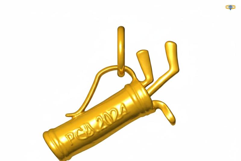 golf bag charm