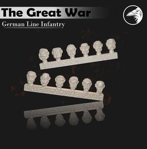 Great War German Soldiers [Heads]