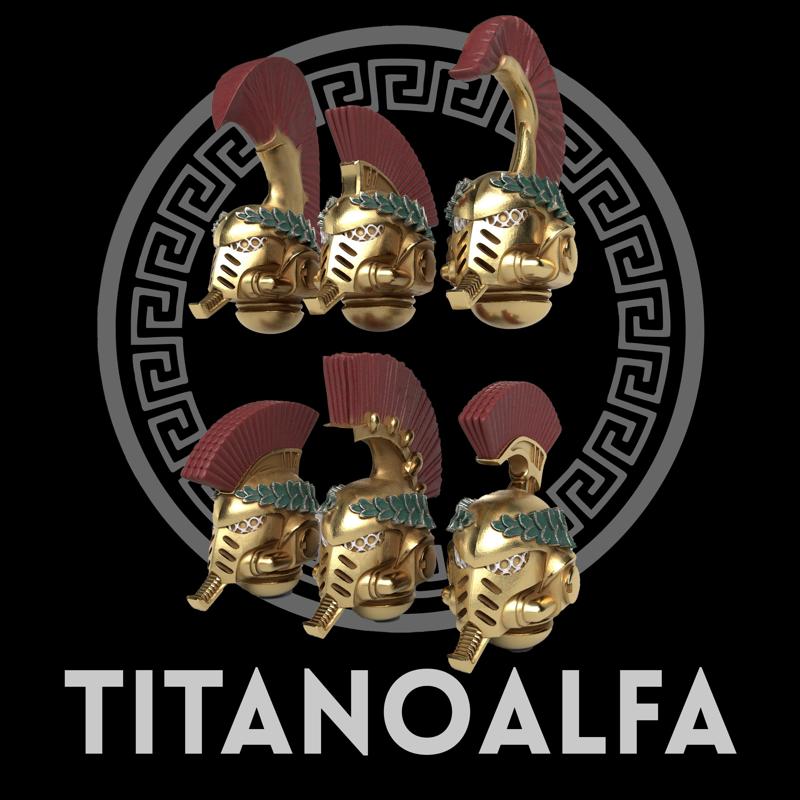 Spartan marines space helmets