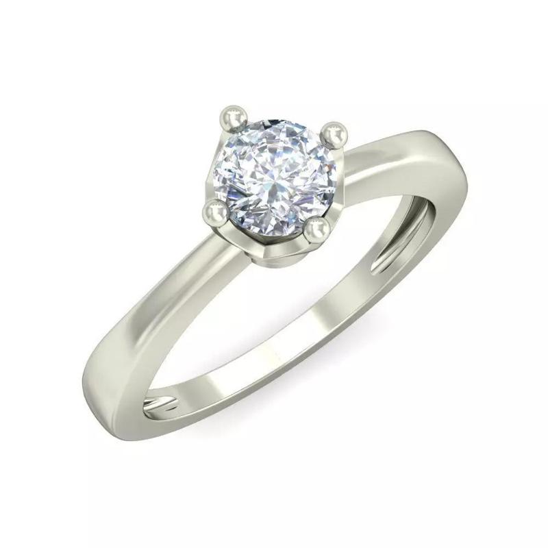 Elegant Solitaire Diamond Proposal Ring
