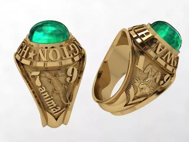 Irresistible Charm of American Style Men Rings