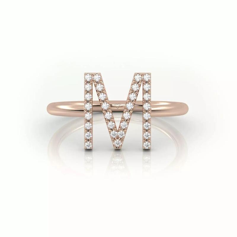 Initial M ring size 54 with professional renderings