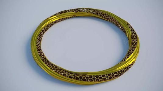 Jewellery gold ring