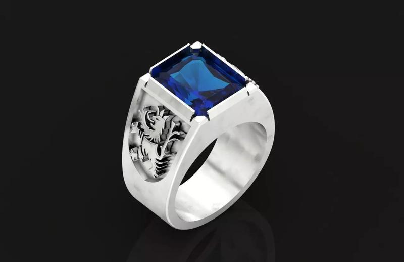 man ring Rasta Lion of Judea 771