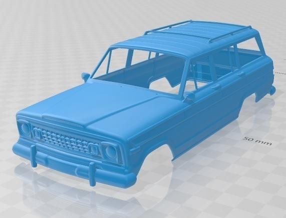Wagoneer 1978 Printable Body Car