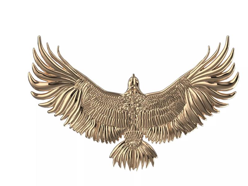 Majestic Eagle Brooch
