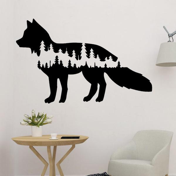 Tree In Fox 2D Wall Art