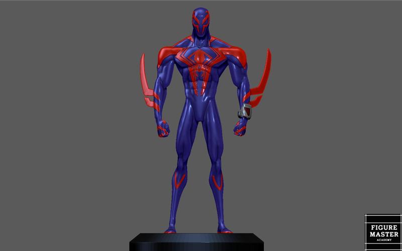 SPIDERMAN 2099 ACROSS THE SPIDERVERSE MIGUEL OHARA 3D PRINT