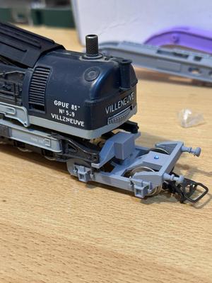 Cockerill Jouef crane bogie