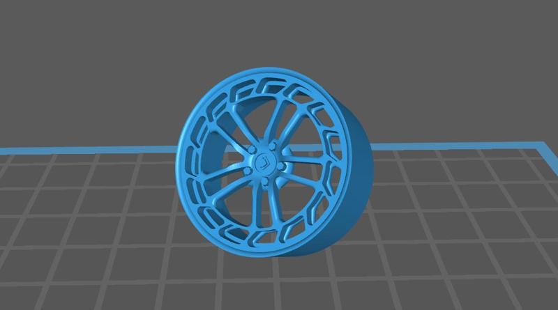 Vossen LC2-C1 Rims 1/18 1/24