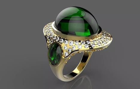 Ring izumrud  013