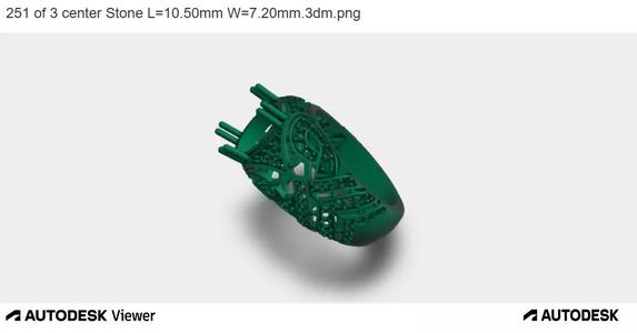 Architectural Gem Ring