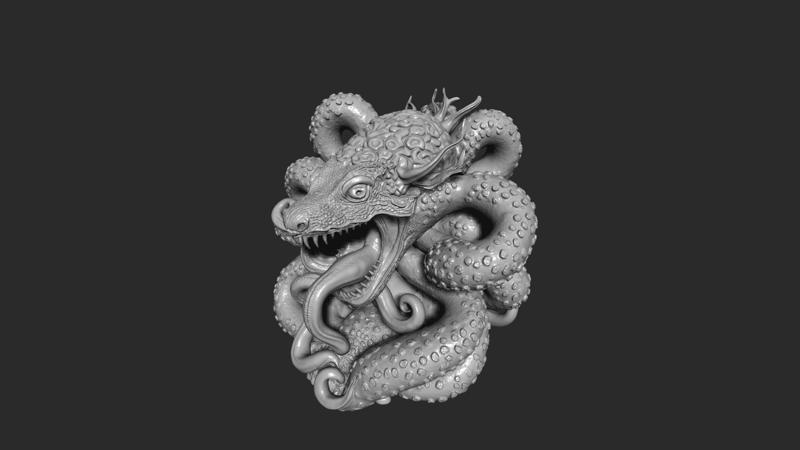 Abyssal Horror: 28-32mm Scale Fantasy Miniature