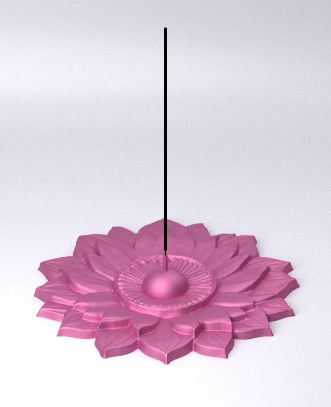 One flower incense holder
