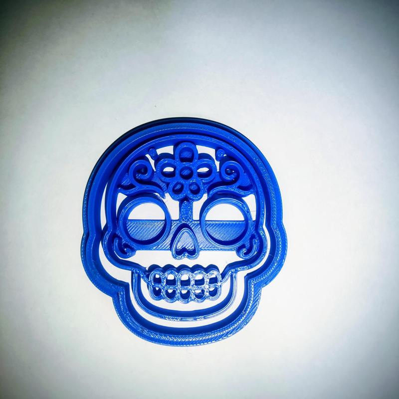 cookie cutter calaverita mexican skull mexican skull dia de muertos cookie