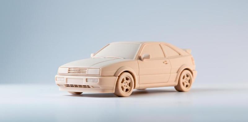 Volkswagen Corrado 3d Car Model