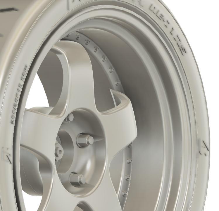 1/24 19x9.5 Work Meister S1 3P Ldisk wheels