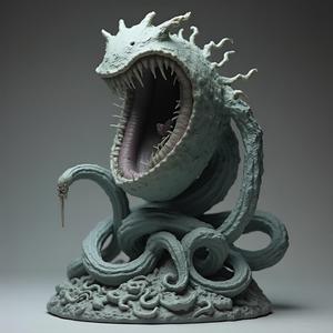 Vilemaw: 32mm Scale Fantasy Monster