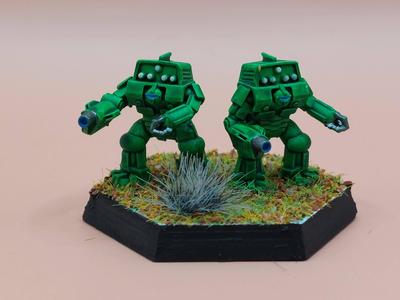 MWDA Battle Armor Hauberk 6mm scale