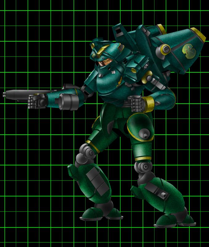 American Mecha Valkyrie Orbital Drop Armor